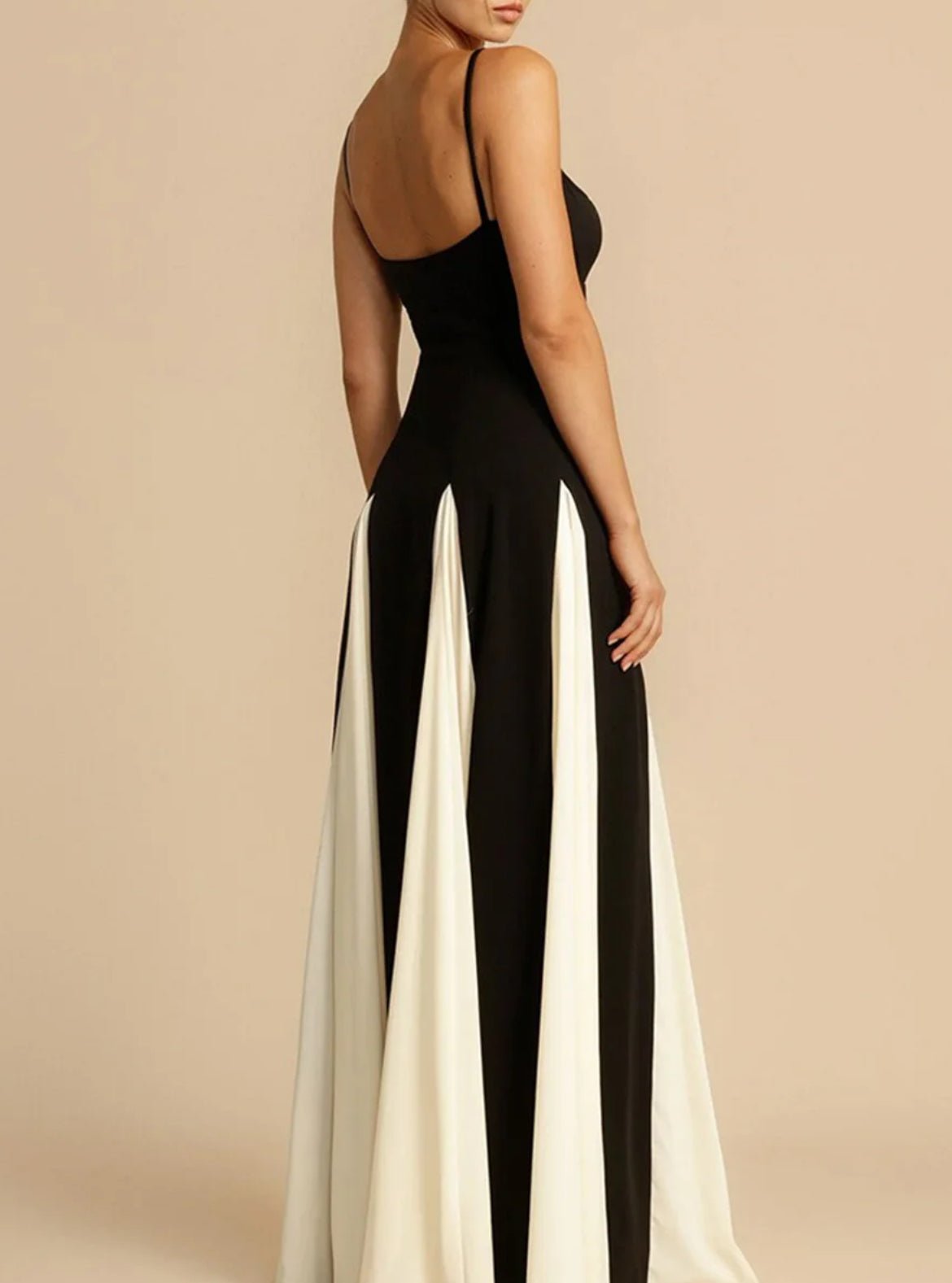 Black & White Maxi Dress - My Store