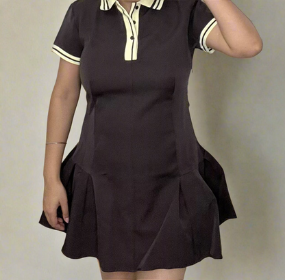 Mirabelle Brown Dress - My Store
