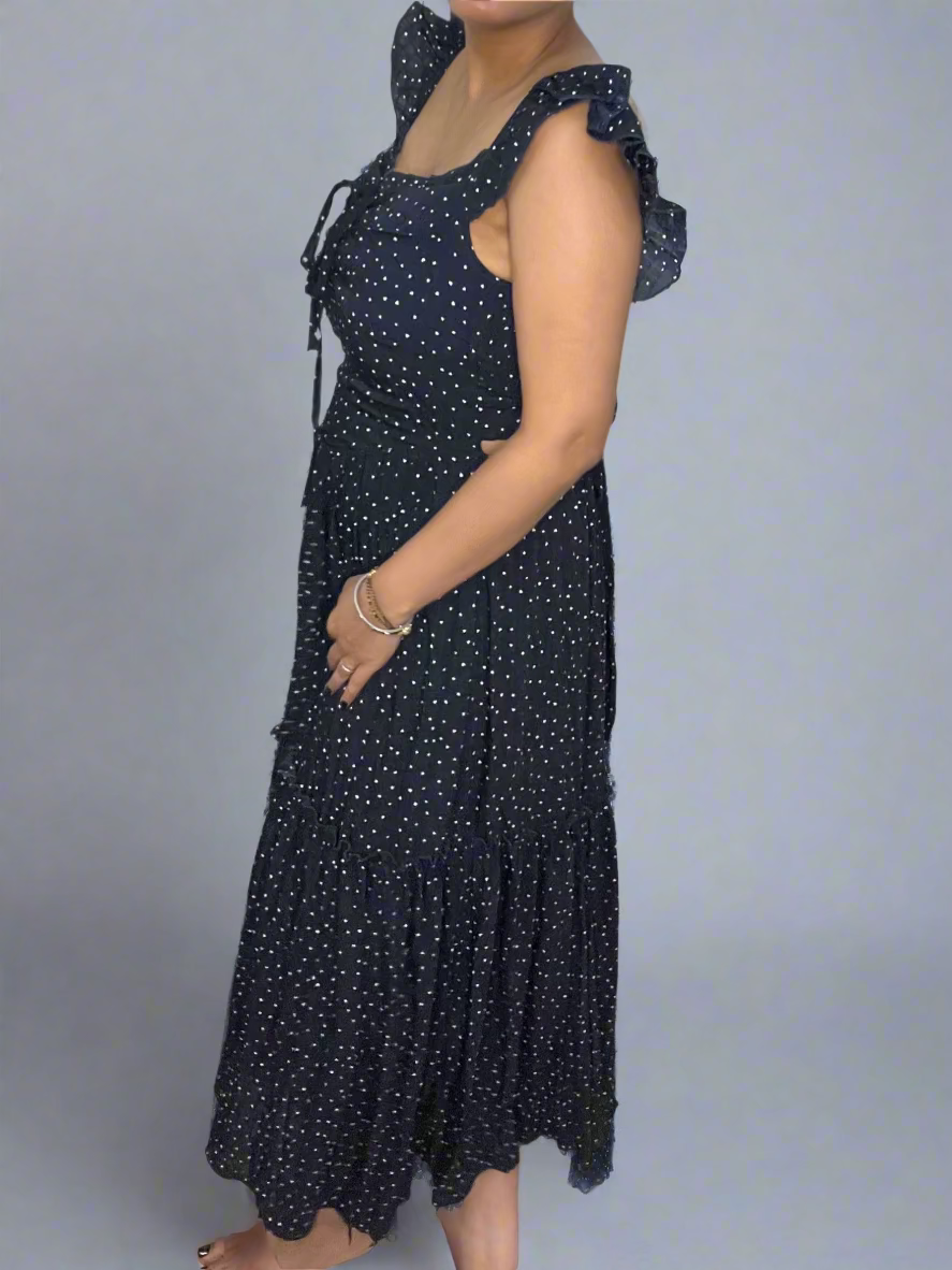 Nova Bloom Polka Dress - My Store