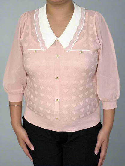 Azura Pink Top - My Store