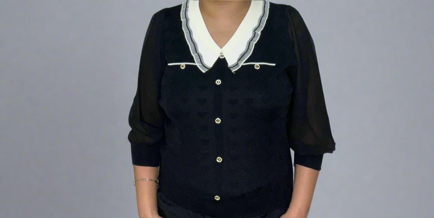 Azura Black Top - My Store