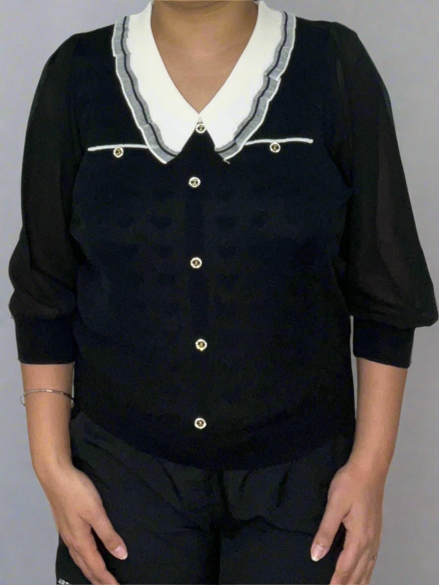 Azura Black Top - My Store