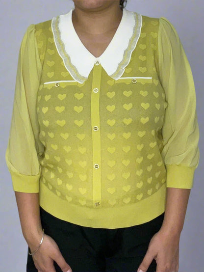 Azura Green Top - My Store