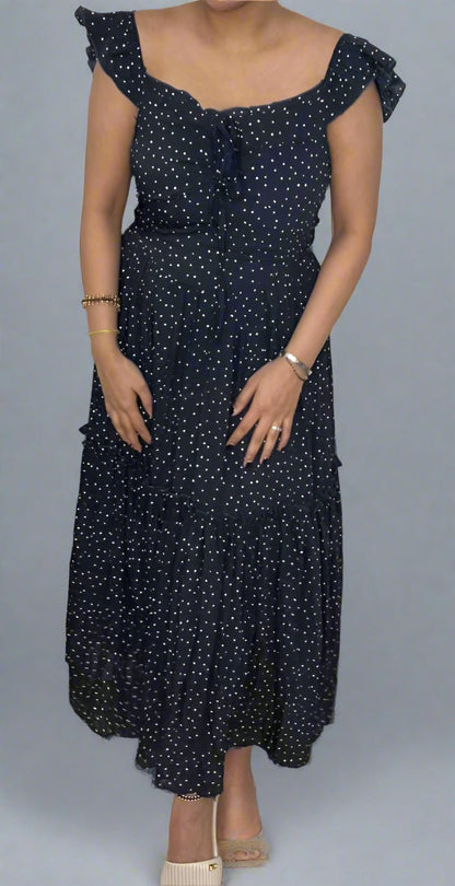 Nova Bloom Polka Dress - My Store