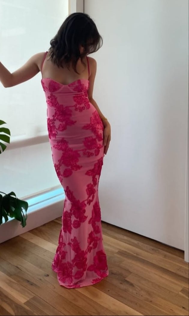 Amoria Pink Dress - My Store